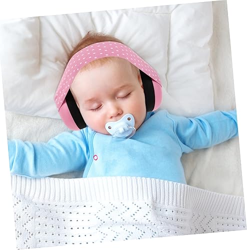 Miniatura 5 de Orejeras ajustables con cancelación de ruido para niños, niñas y recién nacidos, cómoda protección para los oídos para viajes y dormir, auriculares