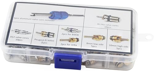 Miniatura 7 de OCR Vástago de válvula de aire acondicionado para automóvil R12 R134a para aire acondicionado automotriz, vástago de válvula de neumático de