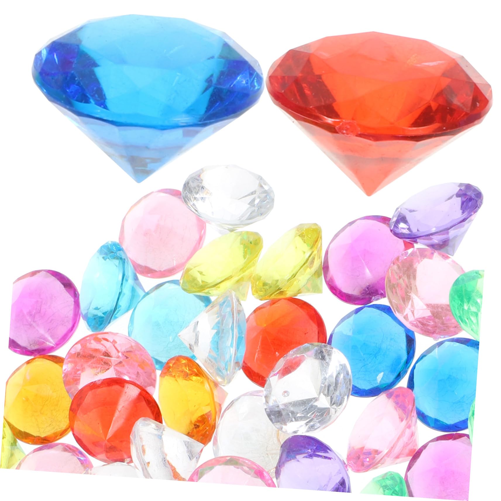 Florero relleno de diamantes OUNONA 300 uds cristales decoracion