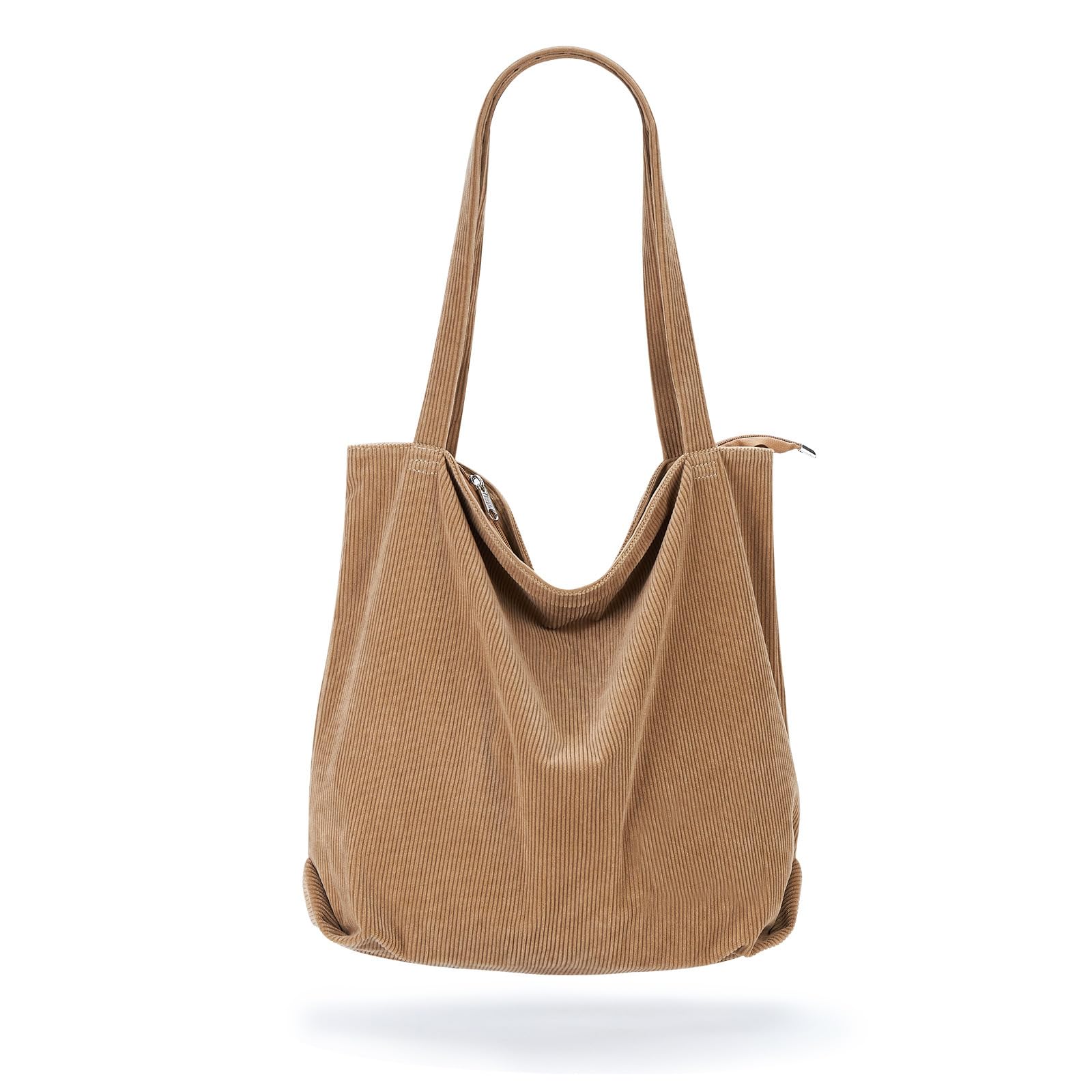 AioTioBolsos Mujer Grandes, Bolsa Tela, Bolso Playa de Verano para Mujer, Bolsos Mujer Bandolera Pana Informal Ultraligeros para ir de Compras y Fitness