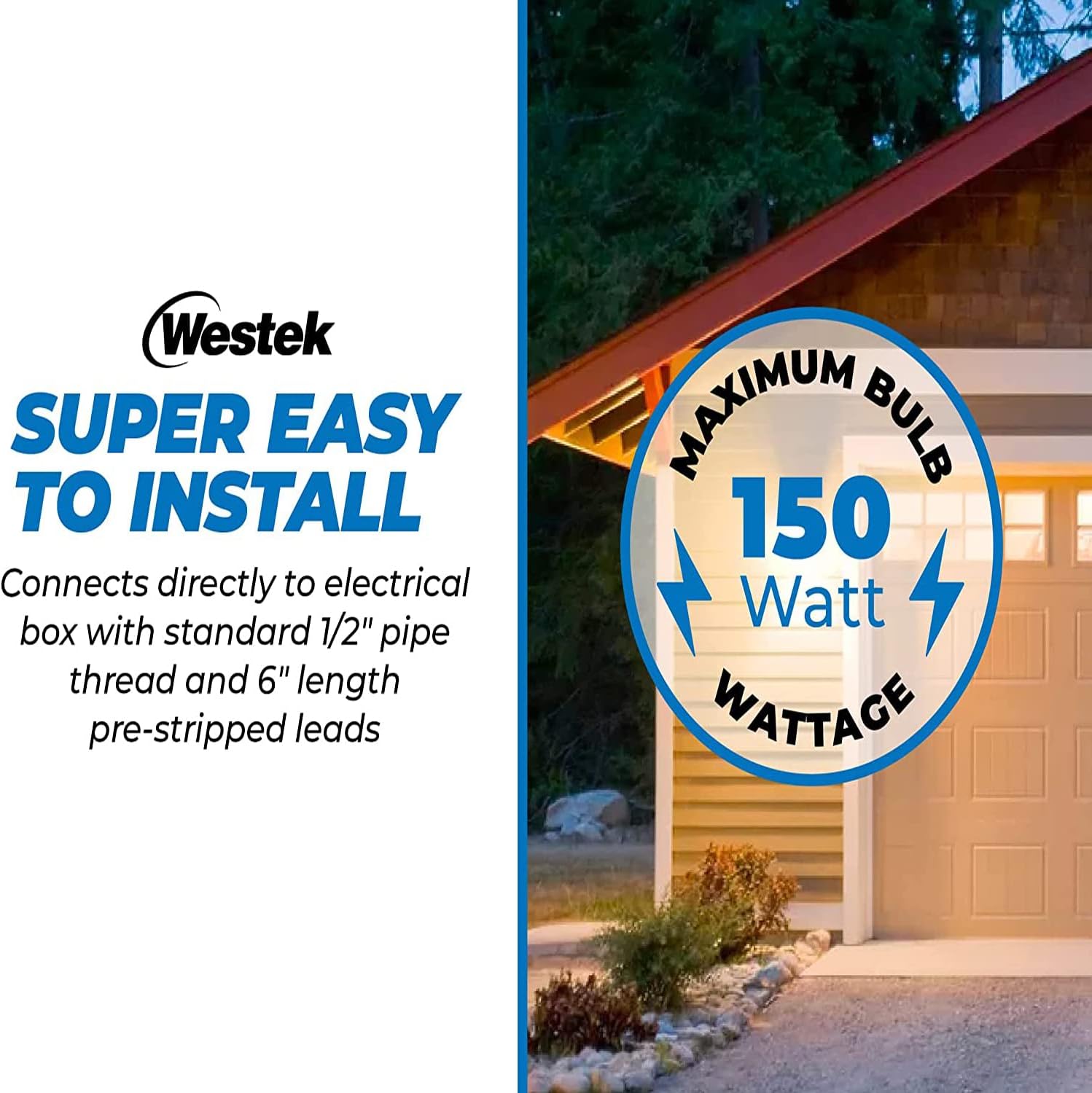 Westek SW103CT Outdoor Swivel Mount Light Control