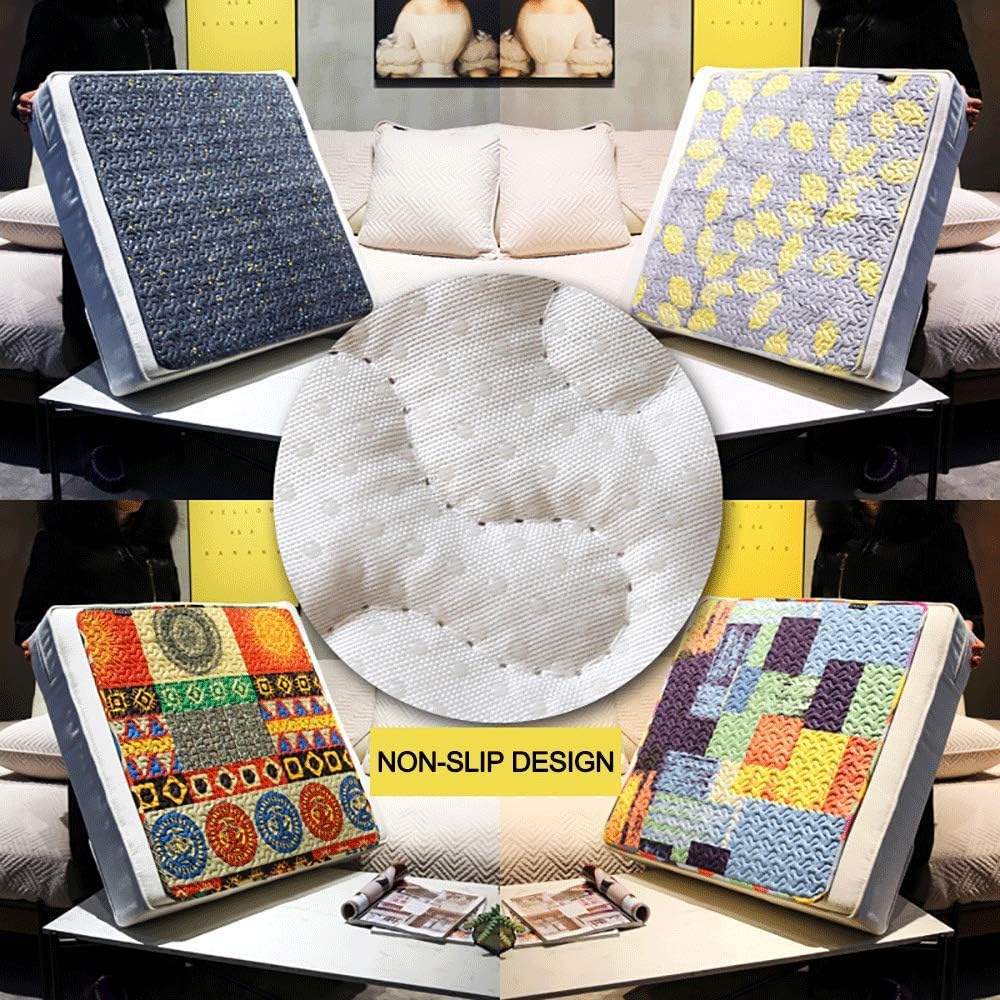 Sofa Non-Slip Couch s Sectional Corner Slip All Seasons Pure Cotton Classical Light Luxury Style Settee Cushion for Dogs Cats Pet Love Seat Recliner Protection Pad C-110X160CM (B 110X110CM)