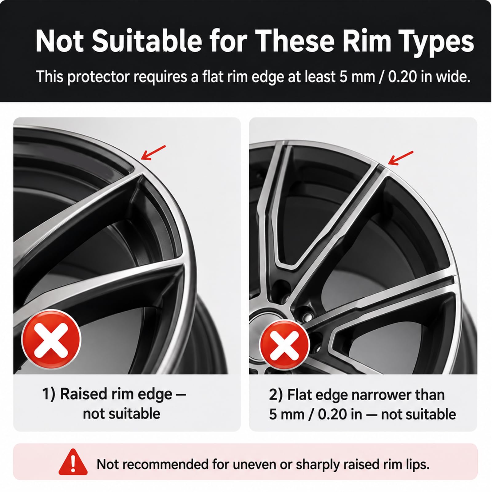 Felgenschutz, Felgenrand Schutzleiste, 4-teilig, 15-22 Zoll | Flexible Farbkante wertet das Rad optisch auf und mindert leichte Alltagsschrammen(Green,19 in)