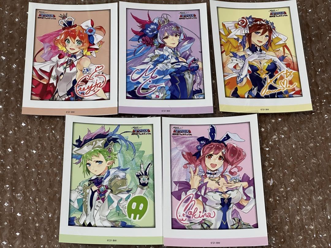 Amazon.co.jp: マクフェス マクロスΔ ブロマイド 5種セット 