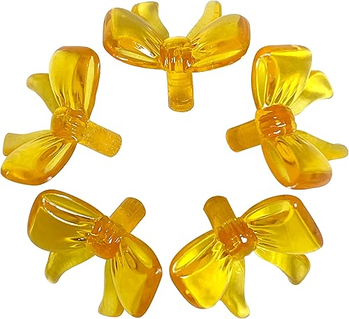 National Artcraft Bow Lites para árbol de Navidad de cerámica - Amarillo (80 piezas)