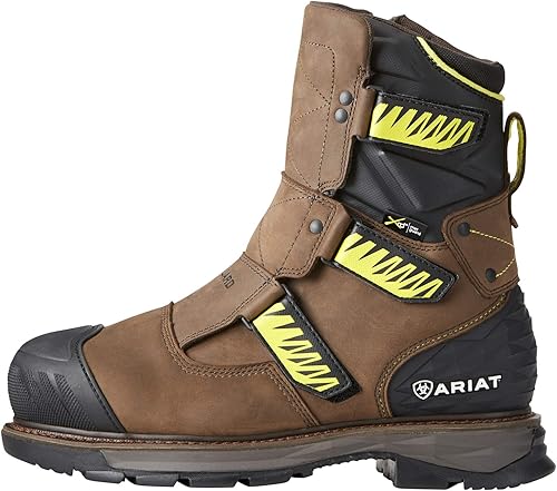 Miniatura 3 de ARIAT Botas de trabajo para hombre Catalyst Vx de 8 pulgadas impermeables con puntera compuesta Metguard