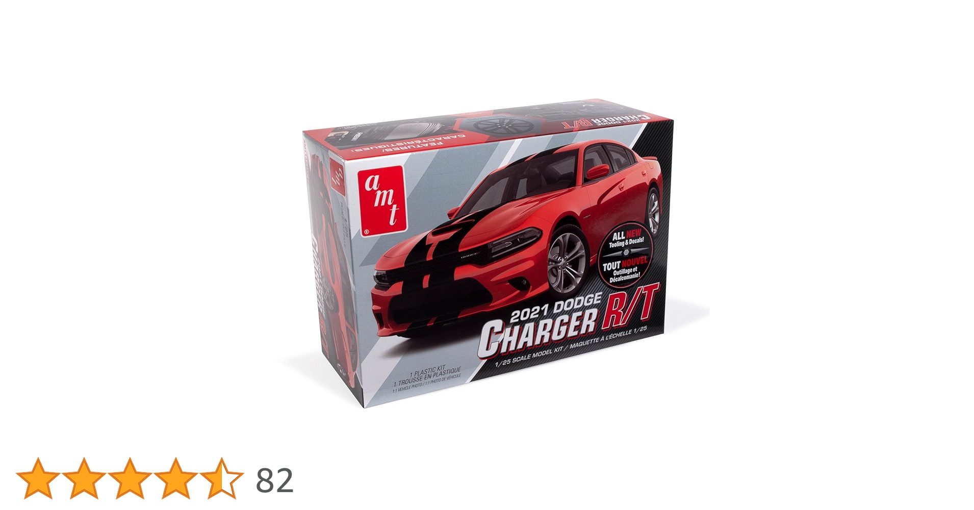 Amazon | AMT 1/25 2021 ダッジ チャージャー R/T プラモデル