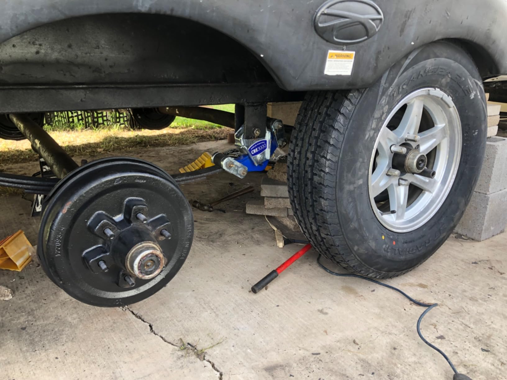 Wheelbase For Rv Trailer Equalizer Kit CRE2-35 CRE3000 Tandem Axle Suspension System ...