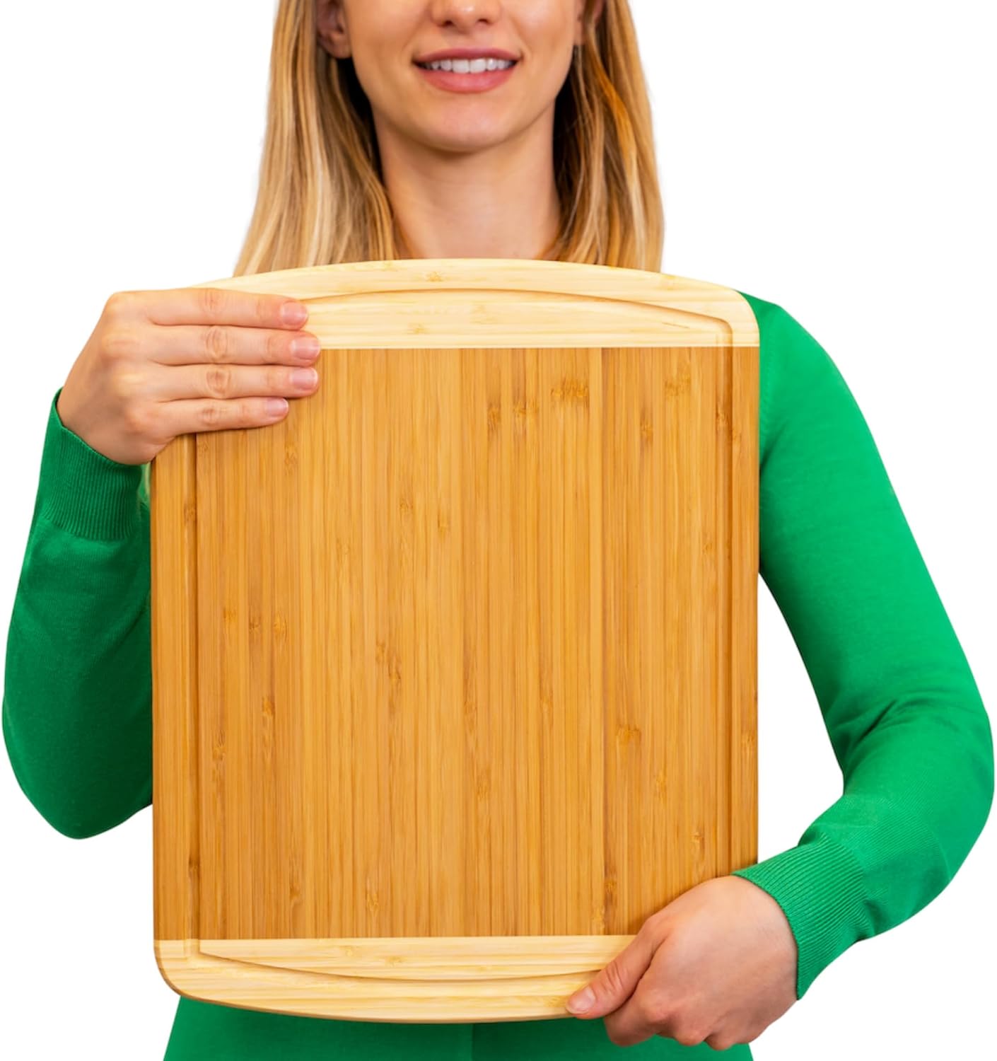 Small Bamboo Cutting Board and Food Grade Oil Spray by Greener Chef