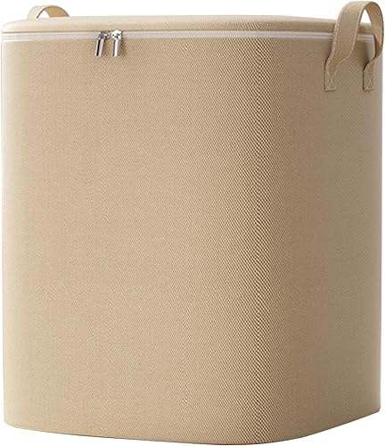 Bolsas de almacenamiento plegables para mantas, contenedores de almacenamiento plegables para armario, contenedores de almacenamiento con asa