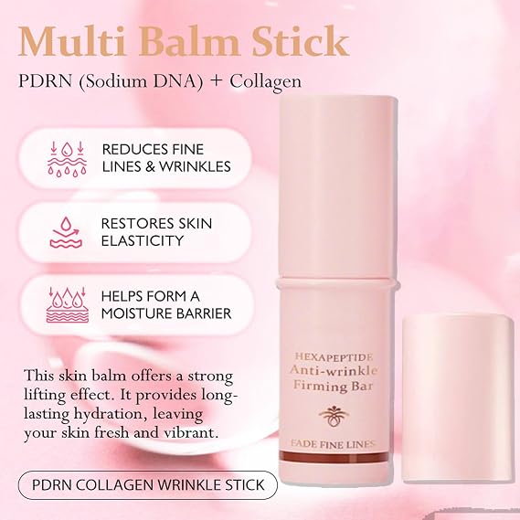 2Pcs Hydrating Multi Balm Stick | Eye Face Neck Cream Make Up Base & Moisture Stick | Skin Care All-in-One Daily Moisturizer Stick