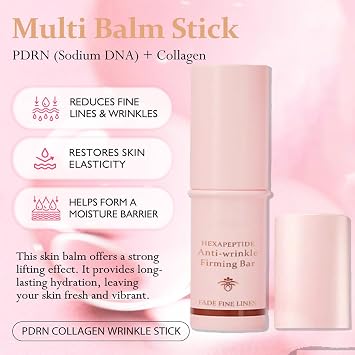 2Pcs Hydrating Multi Balm Stick | Eye Face Neck Cream Make Up Base & Moisture Stick | Skin Care All-in-One Daily Moisturizer Stick