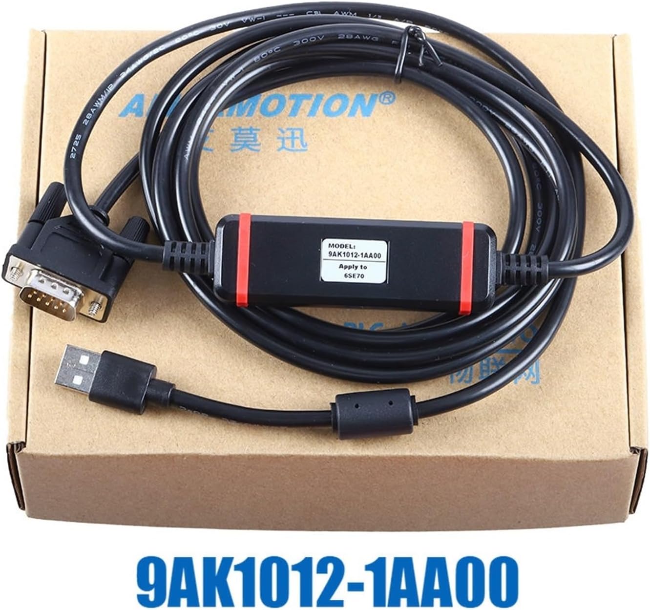 9AK1012-1AA00 Suitable for 6SE70 Series Inverter Debugging Cable Download Connecting Drive Wire Programming