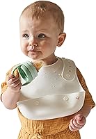 Vista 9 de green sprouts Unisex Baby Silicone Scoop Bib Especias ligeras