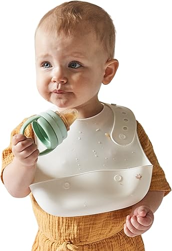 Miniatura 9 de green sprouts Unisex Baby Silicone Scoop Bib