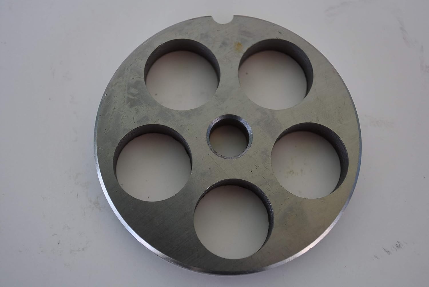 4 pc SET size #12 meat grinder plates and knive for LEM Cabelas Weston etc. 3/4 HP