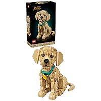 LEGO Icons Cucciolo di Golden Retriever - Kit Modellismo per Adulti