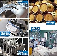 Vista 7 de Feelers - Tubo de silicona de alta resistencia de 8mm ID x 11mm OD de grado alimenticio de alta temperatura, tubo de silicona puro de alta