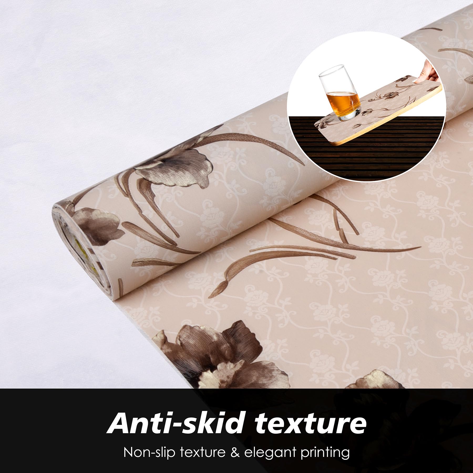 Floral Shelf Liners - Protect & Decorate Kitchen Cabinets -5 Floral Shelf Liners - Protect & Decorate Kitchen Cabinets -5