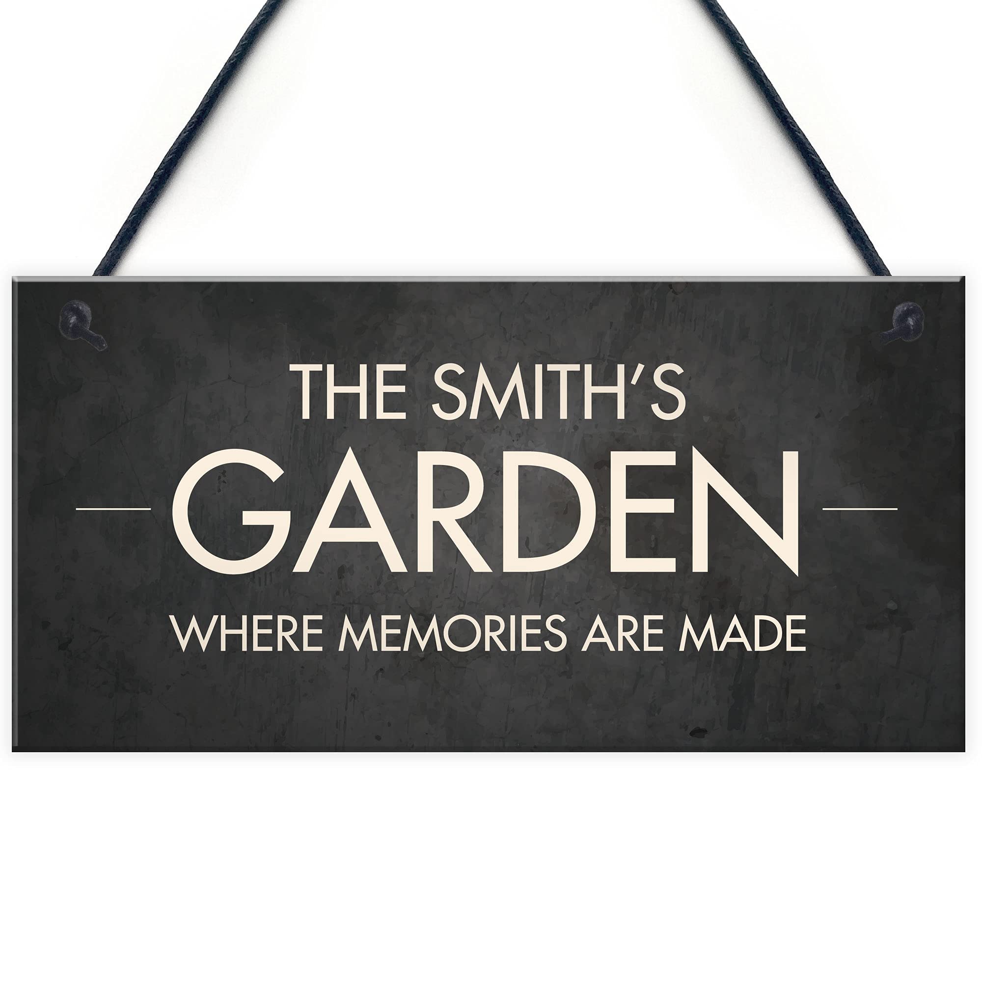 Shabby Chic Garden Sign PERSONALISED Shed Summerhouse Sign Gift For Her