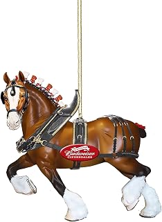 Budweiser Clydesdale Horse Christmas Tree Ornament AB2181 New