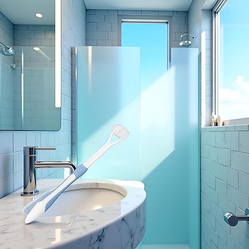 Miniatura 5 de Cepillos de dientes azules de 3 caras Cepillos de dientes manuales para adultos Cepillo de dientes de cerdas suaves para cepillos de dientes
