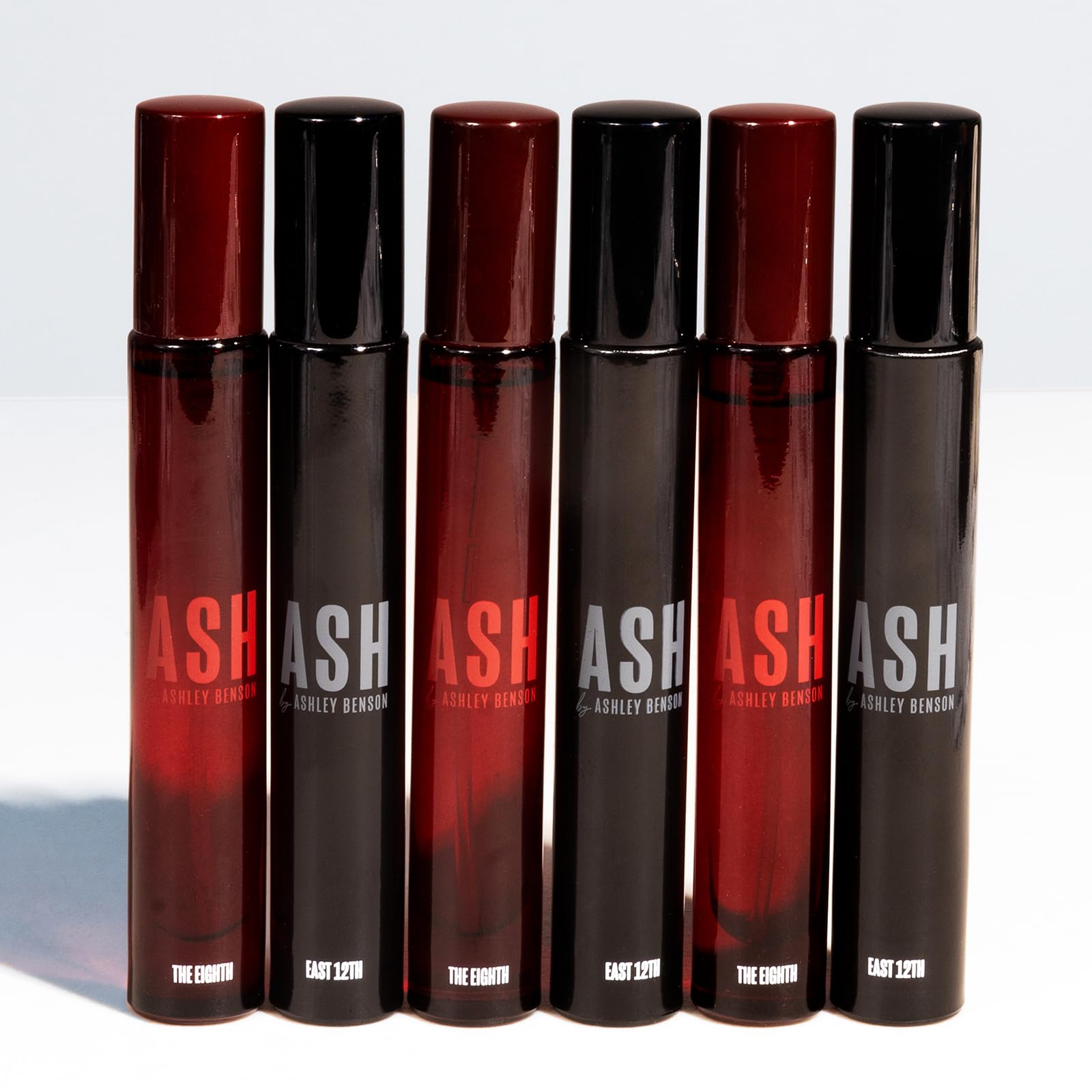 Ash by Ashley Benson Ash Gift Set, 2 Pcs - Paris and NYC Scent - East 12th and The Eighth - Mini Perfumes for Women - Long-Lasting - Sensorial Fragrance - Travel Size Perfume