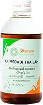 Sitaram Arimedadi Thailam 200ml (Pack of 3) | Ayurvedic Preparation for Oil Pulling, Inflammations, Ulcers in the Oral Cavity and Bleeding Gums