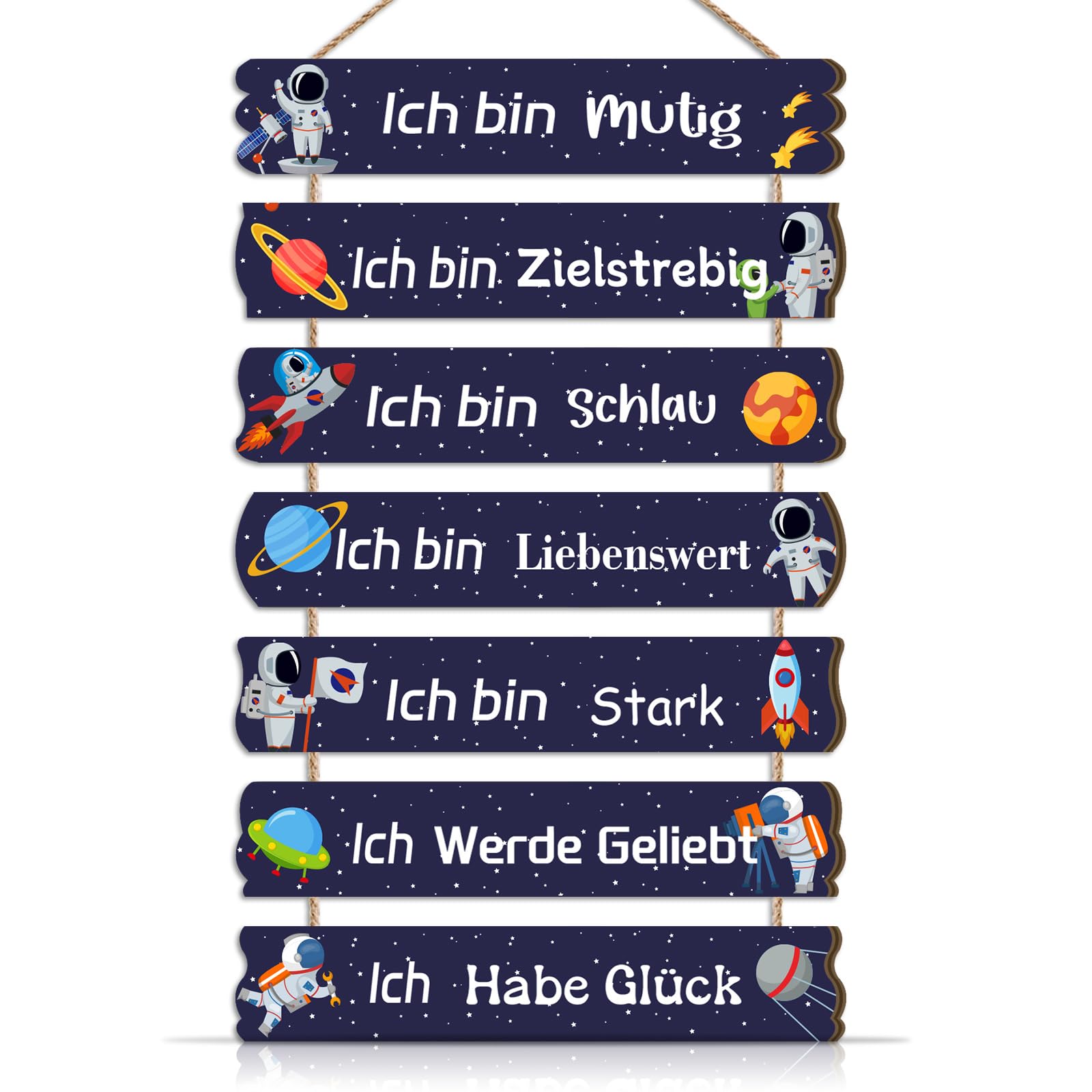 CHDITB Insirierende Wanddeko Wandbild Deko, Motivierende Familienregeln Lebenseinstellung