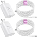 USB C Charger for iPhone 15 16 17 Charging 10FT, 25W Apple USB C Fast Charger Block Adapter and Type C to C Cable Cord for iPhone 16 15 Pro Max/16 15Pro/16 15 Plus/iPad Pro/Air/Mini