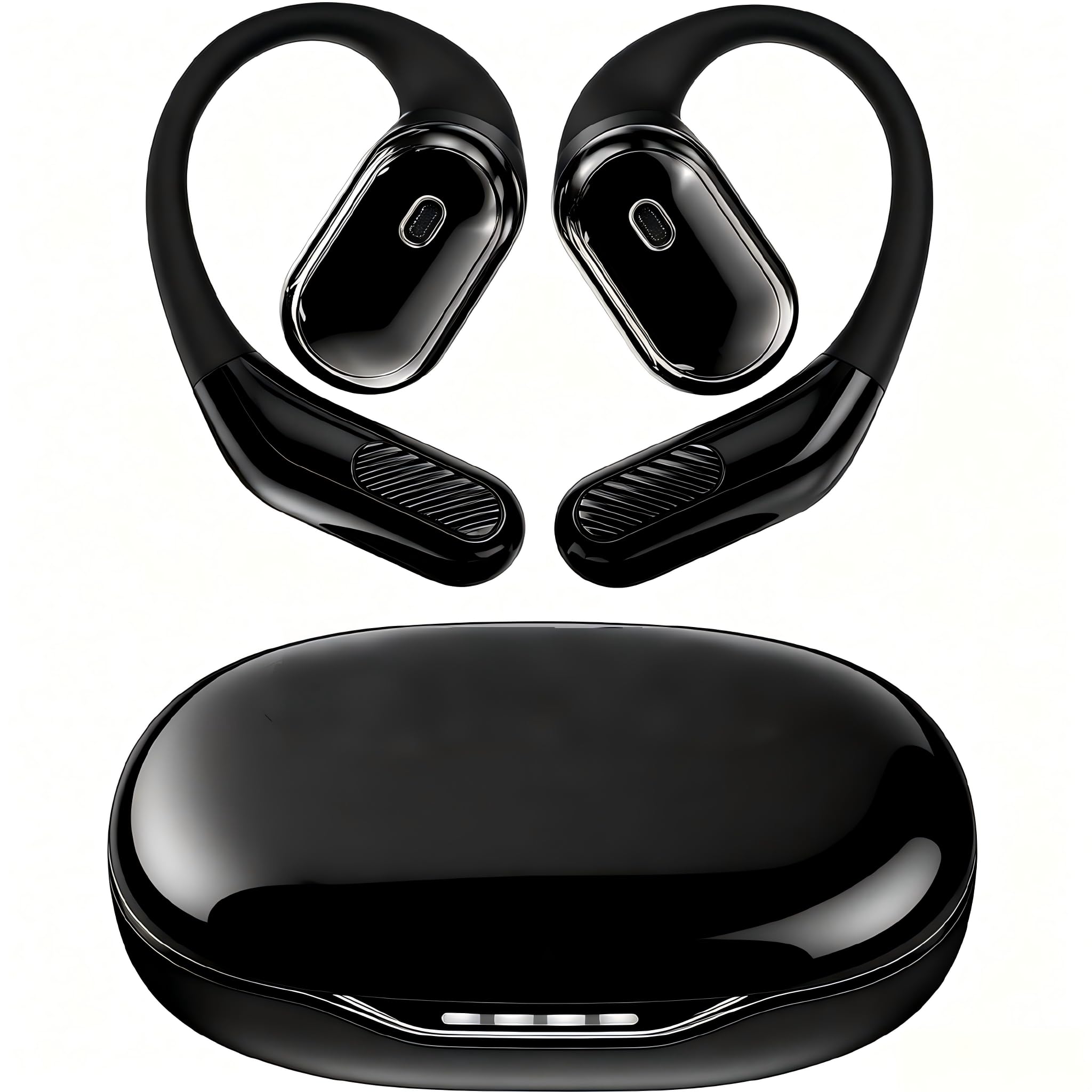 Open Ear Headphones, Over Ear Earbuds with Ear Hooks for Workouts