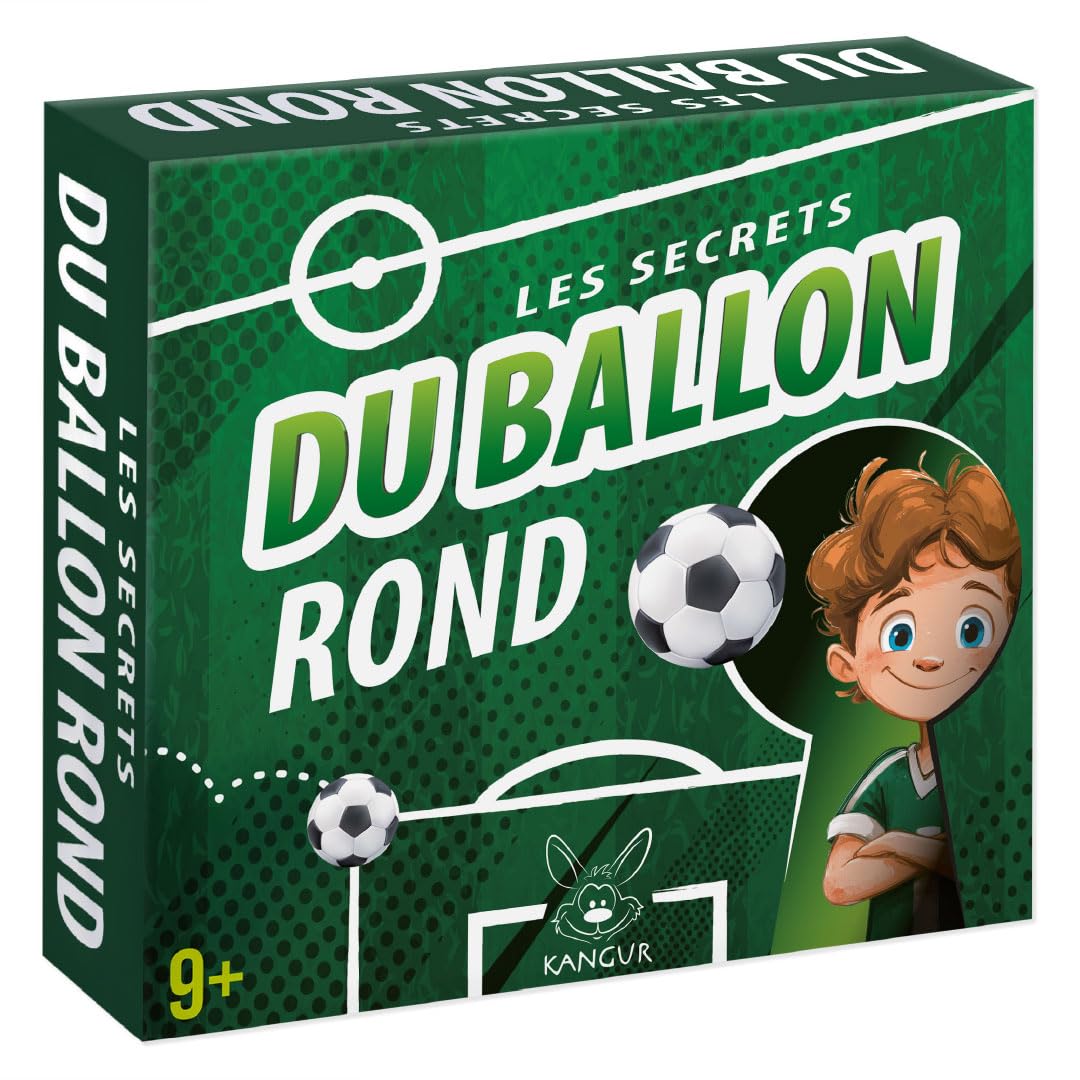 KANGUR Jeu de Carte Enfant - Jeu de Carte Football - Idéal pour Vacances et Anniversaire - Jouet pour Garçon dès 9+ Ans
