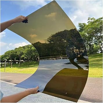 Polycarbonate Panel Roofing Sheets,1.2mm Brown Clear Acrylic Plastic Sheet,Strong Impact PC Endurance Board,Greenhouse Roof Shade Rain Canopy Cover6.9 x 11.5ft