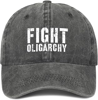 Made in USA Baseball Cap for Men,Bernie Sanders AOC Fighting Oligarchy Fishing Hats Hunting Caps