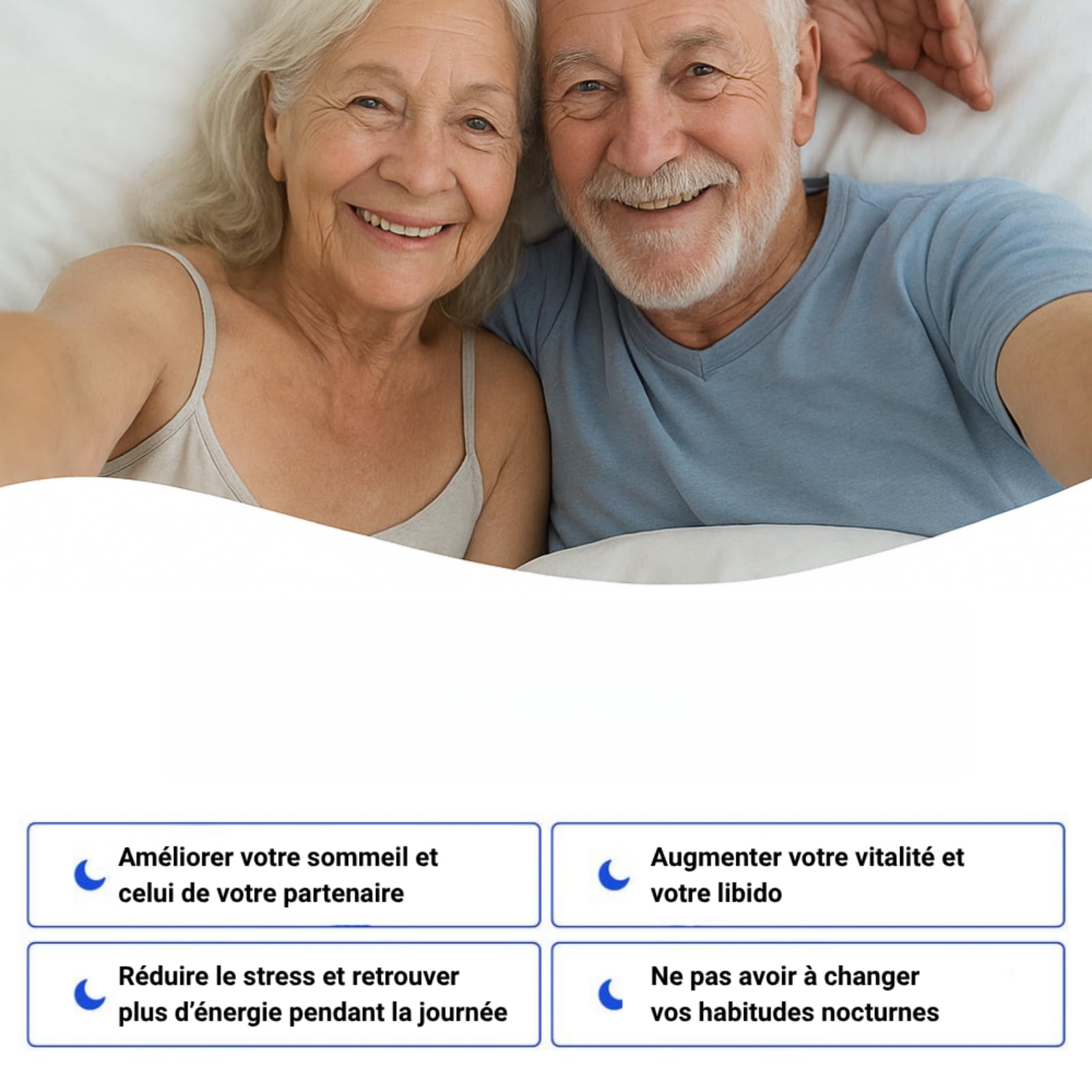 santenor SanoRespire -Embout buccal antironflement，unisexe, dispositif multifonctionnel de réduction du ronflement, compact et portable, vous aidant à profiter d'un sommeil réparateur
