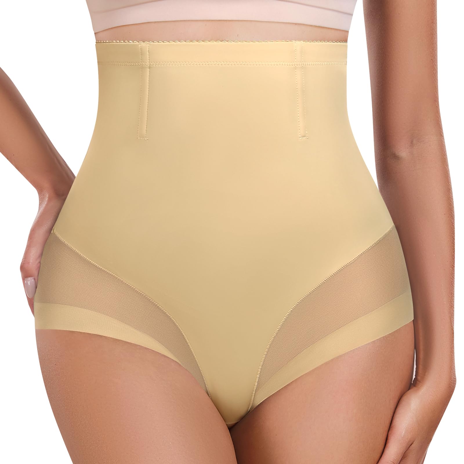 Xnova Guaina Contenitiva Donna Mutande Pancia Piatta, Pancera Contenitiva Intimo Contenitivo Modellante Vita Alta Slip, Traspiranti Body Shaper Panty Shapewear Senza Cuciture