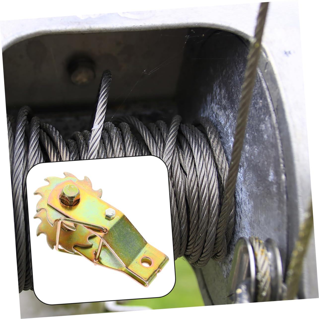Tendeur de Câble Métallique en Acier, Lot de 3, pour Serrage Extérieure