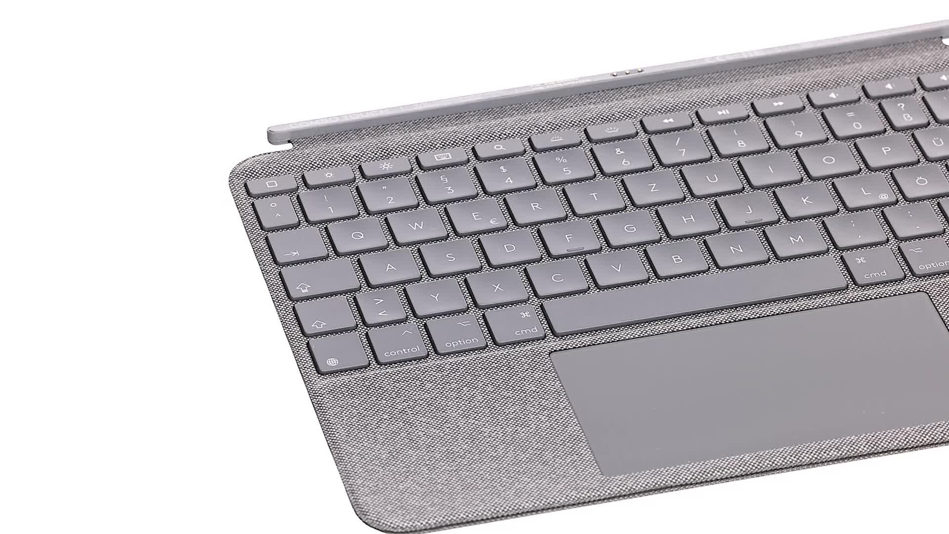 Combo Touch for iPad Air【iK1095GRAr】 Logitech Combo Touch iPad Air (4th & 5th Gen - 2020, 2022