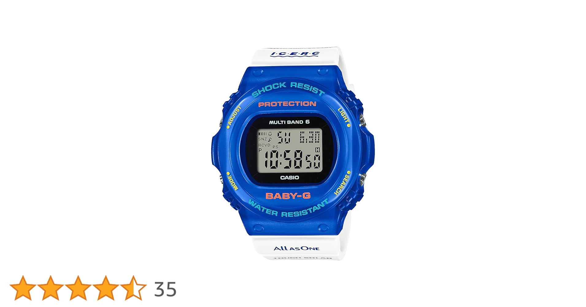 【稼動品】BABY-G BGD-5700UK-2JR 腕時計　美品　コラボ CASIO BABY-G LOVE THE SEA AND THE EARTH BGD-5700UK-2JR