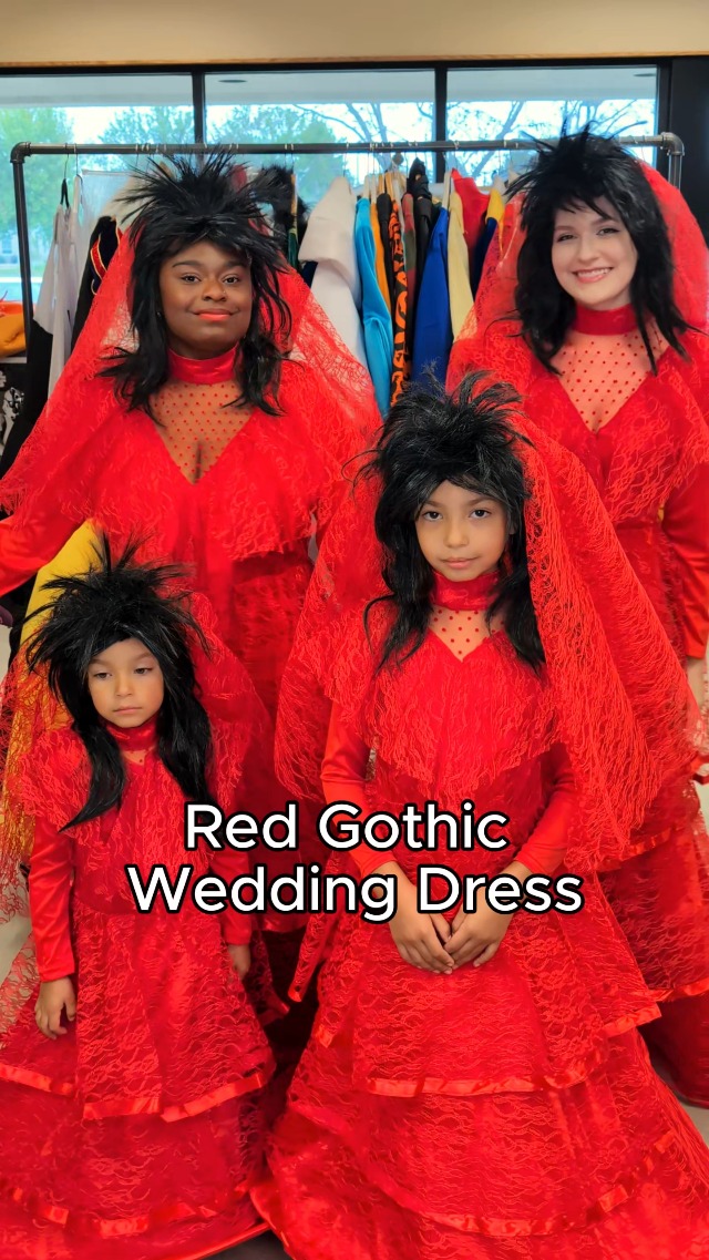 Amazon.com: Fun Costumes Red Gothic Wedding Dress for Toddlers 2T :  Clothing, Shoes & Jewelry