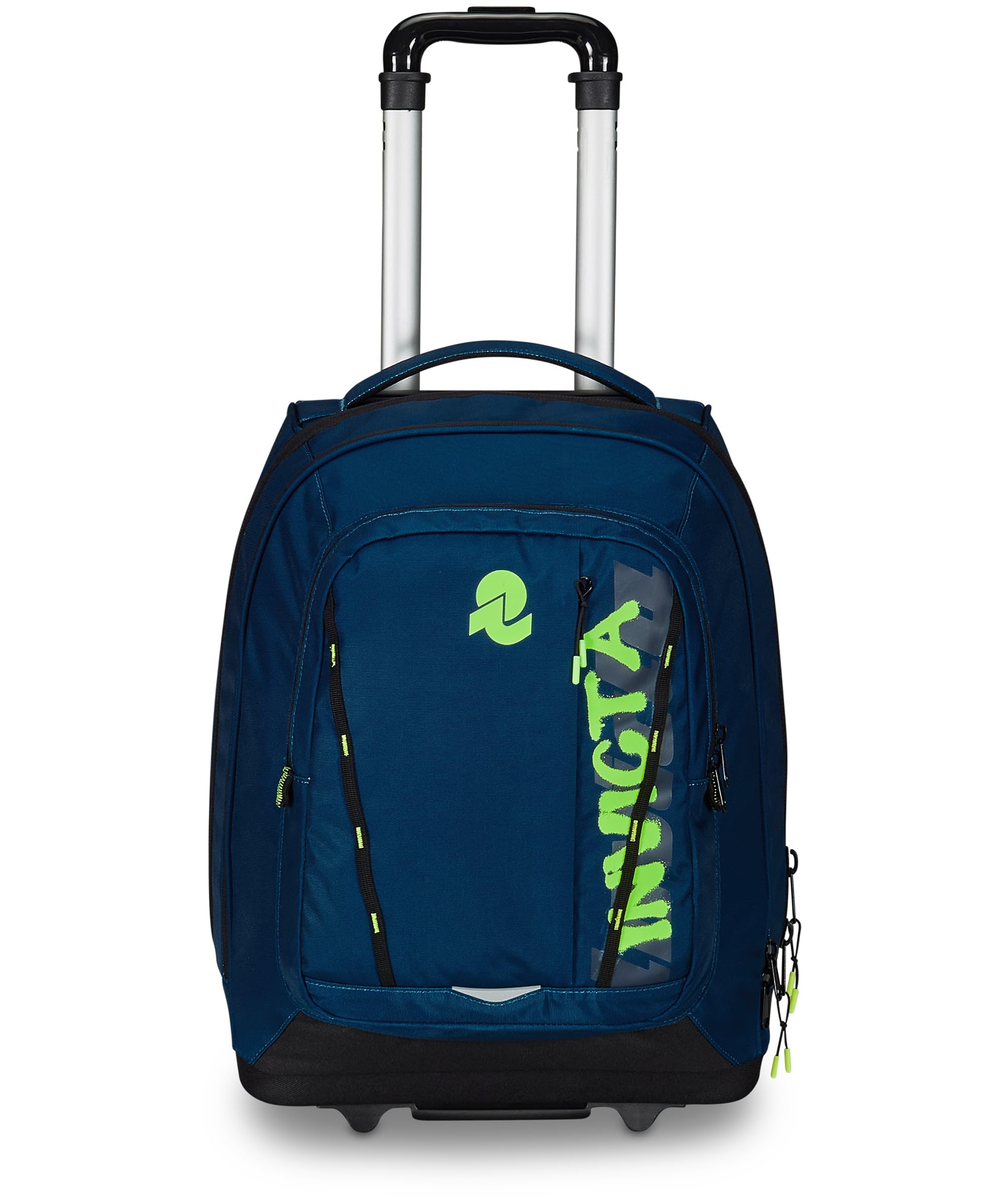 Invicta Trolley Scuola Bump Change Line Color, Blu, 2 in 1, Zaino Doppio Scomparto Con Carrello Fisso, Tasca PC e Borraccia, Organizer e Crossover System, Viaggio