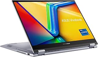ASUS Vivobook S14 Flip Intel Core i5-13420H 16GB RAM 512GB SSD Intel UHD Graphics 14 inch WUXGA Windows 11 Home Convertible Laptop
