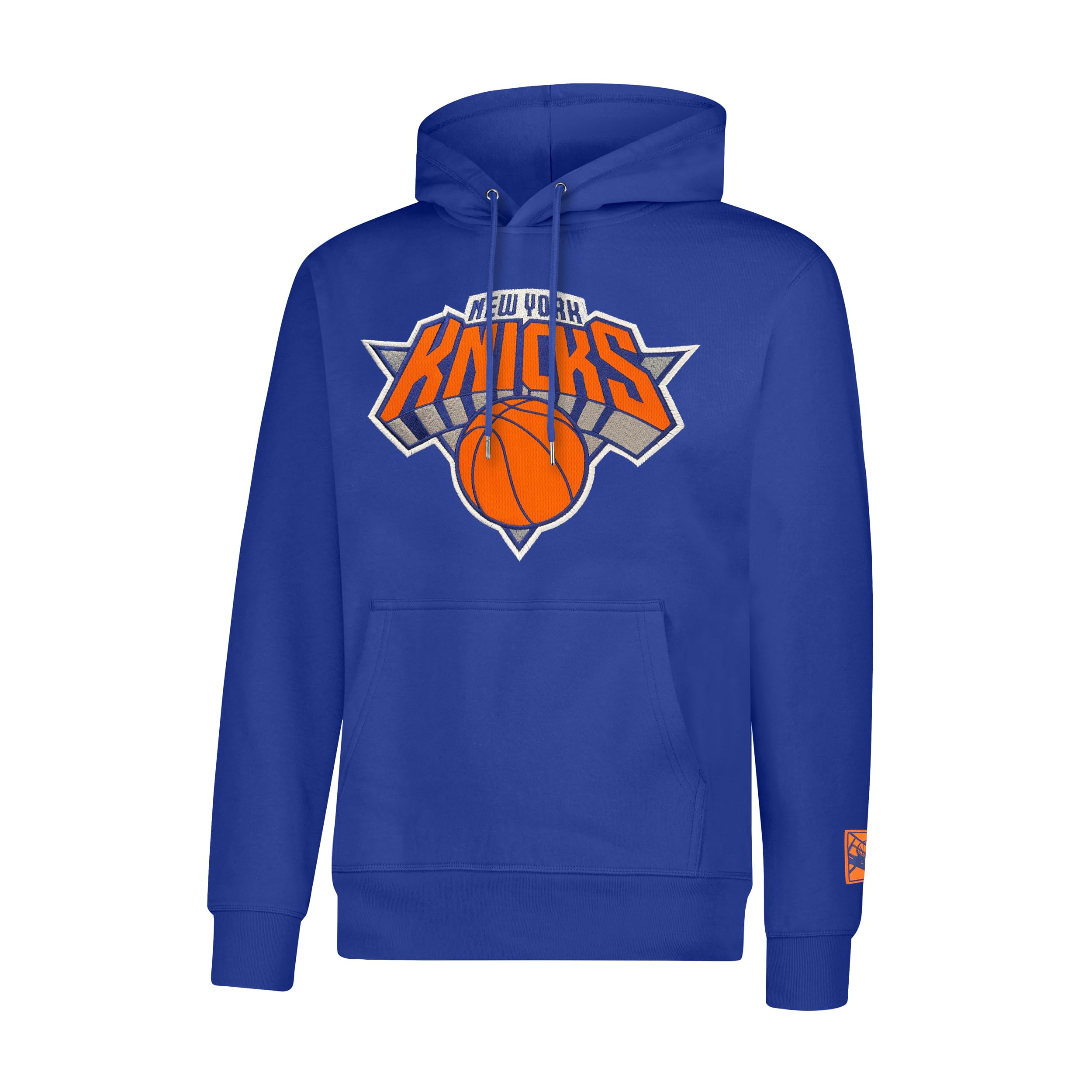 Adults NBA Official Classic Embroidered Hoodie Sweatshirt, New York Knicks, Team Color, XXX-Large