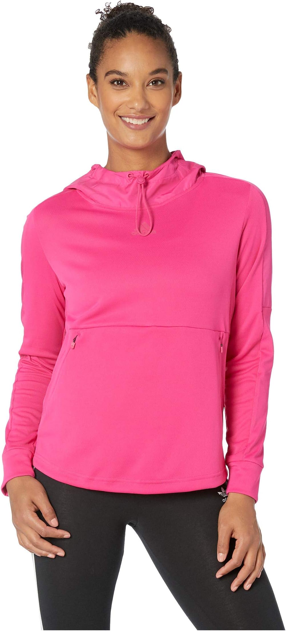 fuchsia adidas hoodie