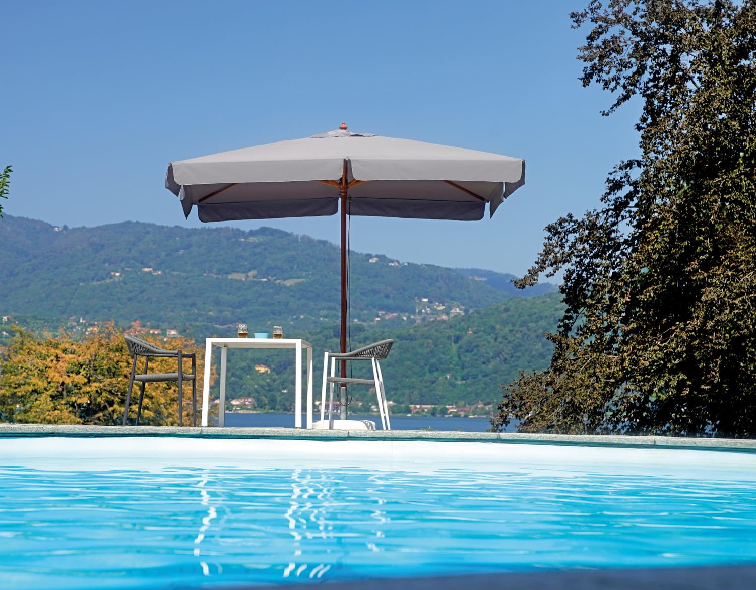 Green House Ombrellone Rettangolare 3x2 m Ecrù E 4001