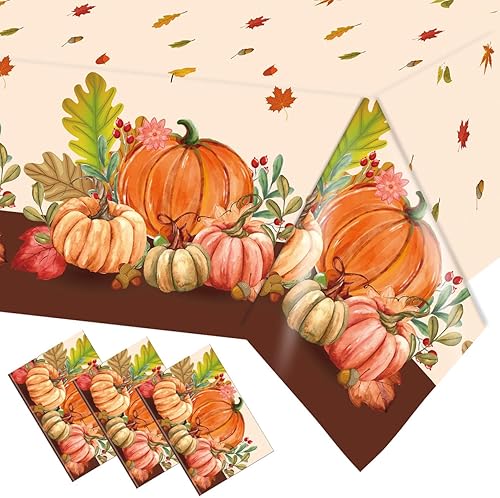 Kesfey Mantel de playa de verano, 3 piezas, decoración de fiesta hawaiana, mantel rectangular del océano, desechable, decoración de fiesta para