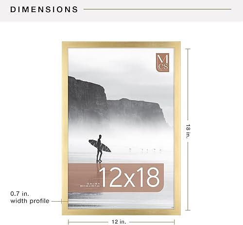 Vista 85 de MCS Gallery Foundation - Marco de póster, marco de fotos para arte de pared, negro, 16 x 20 pulgadas, individual