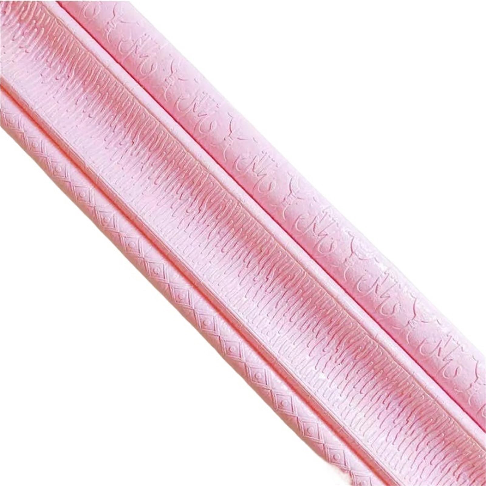 Bordo Adesivo Per Pareti Carta da parati autoadesiva impermeabile for battiscopa 2,3 m * 8 cm, adatta for adesivi murali for soggiorno, camera letto(Pink,3Pcs 2.3mX8cm)