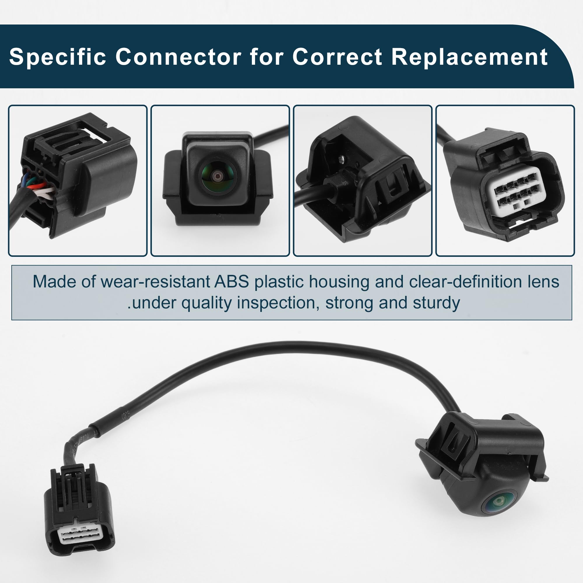 Telecamera Posteriore Per Honda CRV 17-20 1pc | Angolo Di Visione 120-180 Gradi, Impermeabile IP68, Numero OE 39530TLAA01, Tensione 12V-24V, Visione Notturna