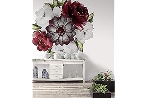 Floral Wall Decal Watercolor Bouqet Wall Murals by Murwall